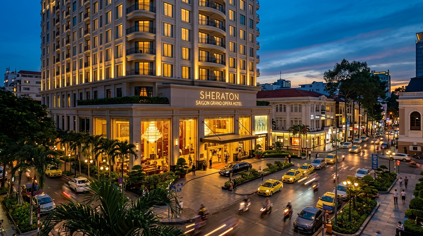 Sheraton Saigon Grand Opera Hotel Confirmed as Official Conference Headquarters